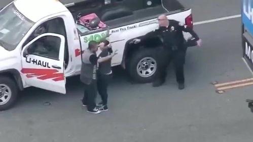 美国交警执法视频